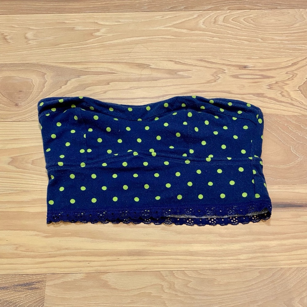 Gilly Hicks Polka Dots Bandeau Size S